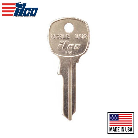 (ILCO) NA12-BR Ilco NCL Key – Brass Hover Image