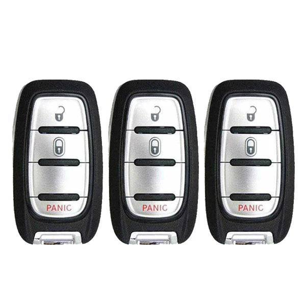 2017-2021 (AFTERMARKET) Smart Keys for Chrysler Pacifica | PN: 68217827AC | M3N-97395900 - Pack x3 Hover Image