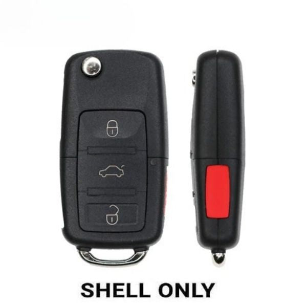 2011-2016 (AFTERMARKET) Flip Key Shell for Volkswagen Touareg - Golf | NBG010180T Hover Image