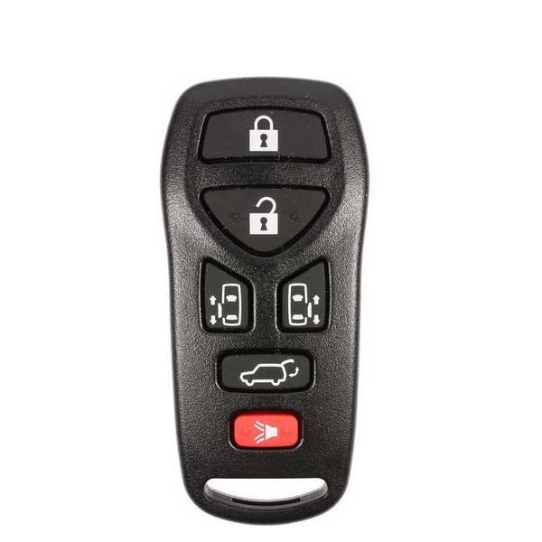 2004-2010 Nissan Quest / 6-Button Keyless Entry Remote / PN: 28268-5Z200 / KBRASTU51 (AFTERMARKET) Hover Image