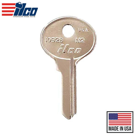 (ILCO) 1092B-M2 Ilco Masterlock Key – Brass