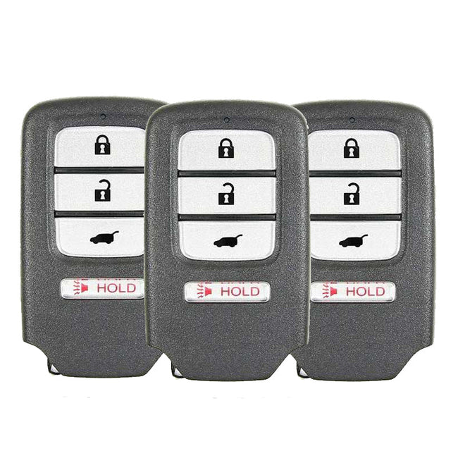 2016-2022 (AFTERMARKET) Smart Keys for Honda HR-V | PN: 72147-T7S-A01 | KR5V1X - Pack x3 Hover Image