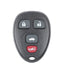 2004-2012 GM / 4-Button Keyless Entry Remote / PN: 22733523 / KOBGT04A (AFTERMARKET)