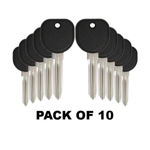 2004-2017 (AFTERMARKET) Transponder Key for GM Solstice - CTS - Buick | B111 - 46 Circle+ - Pack x10