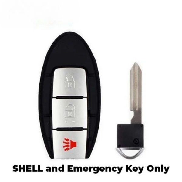 2013-2019 (AFTERMARKET) Smart Key Shell for Infiniti - Nissan Titan - FX35 - Altima | PN: 7812D-S180014 Hover Image