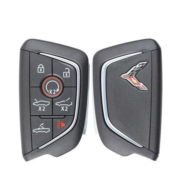 2020-2024 Chevrolet Corvette / 7-Button Smart Key / PN: 13538853 / YG0G20TB1 (OEM) Hover Image