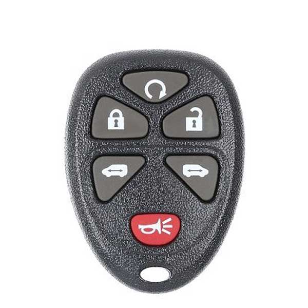 2005-2011 GM / 6-Button Keyless Entry Remote / PN: 15114376 / KOBGT04A (AFTERMARKET)