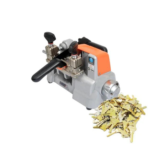Xhorse Condor XC-009 Key Cutting & Duplicating Machine with Battery – Special Bundle + 100 Key Blanks Hover Image