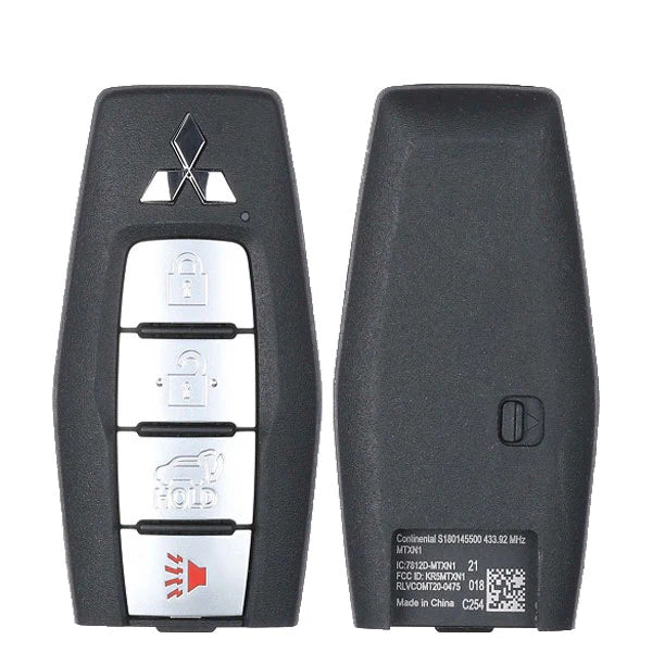2021-2022 Mitsubishi Outlander / 4-Button Smart Key / PN: 8637C254 / KR5MTXN1 (OEM Refurb) Hover Image
