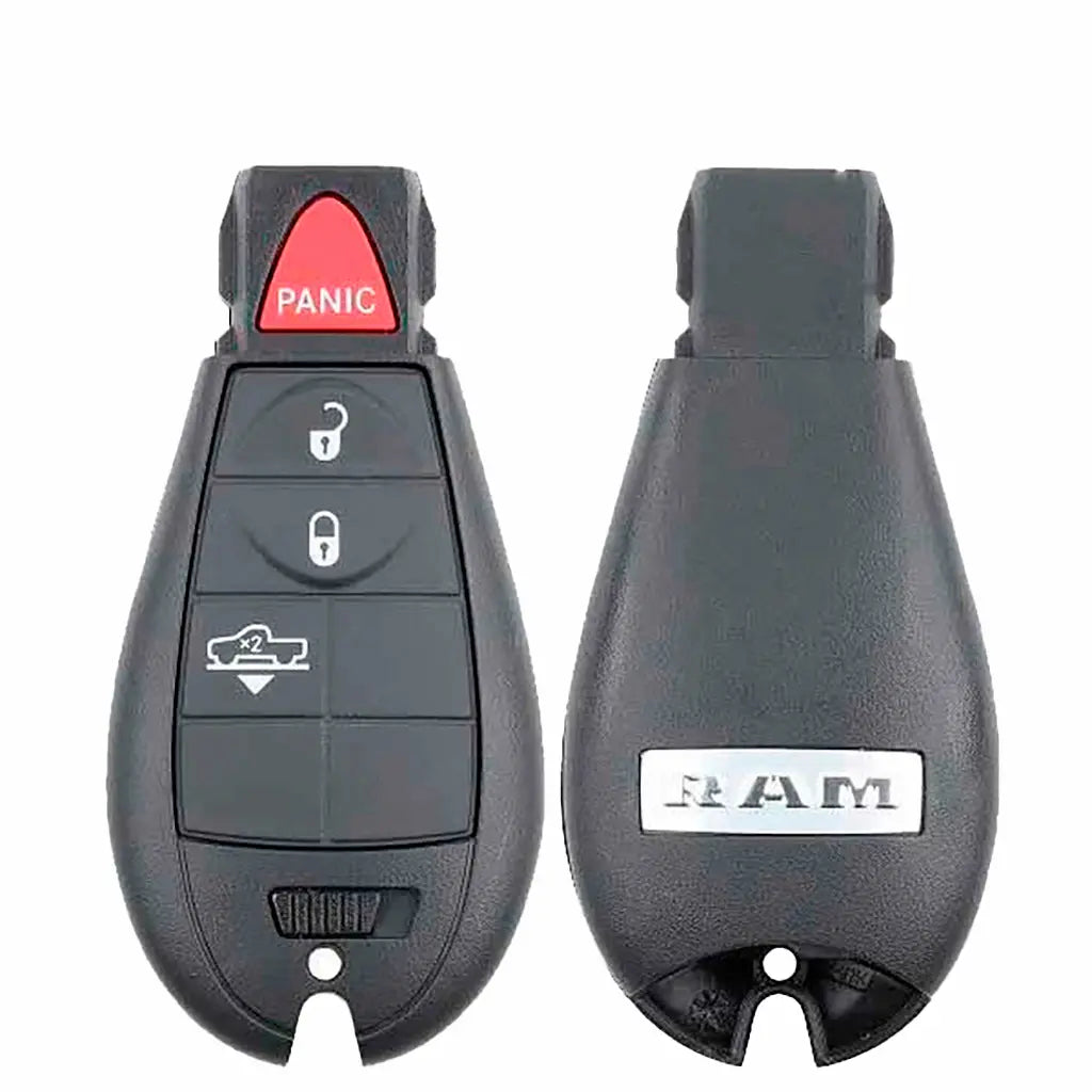 2015-2017 (OEM Refurb) Remote Fobik Key for Dodge RAM | PN: 68159654AD / GQ4-53T