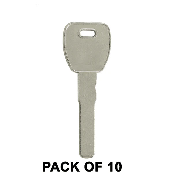 2004-2019 (AFTERMARKET) Metal Head Keys for Jeep Fiat | SIP22 - Pack x10 Hover Image