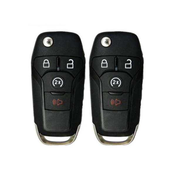 2015-2022 (AFTERMARKET) Remote Flip Keys for Ford F-Series Raptor | PN: 164-R8134 | N5F-A08TDA - Pack x2 Hover Image