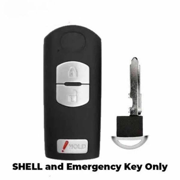 2010-2013 (AFTERMARKET) Smart Key Shell for Mazda 3 | PN: 11A03 Hover Image