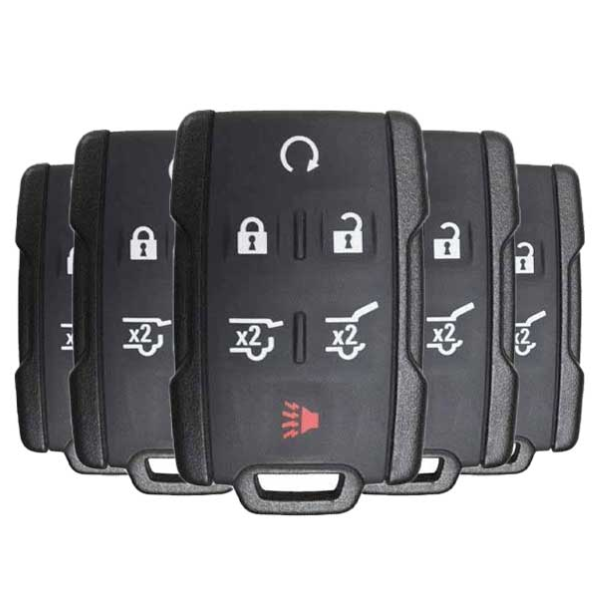 5 x 2015-2020 GM / 6-Button Keyless Entry Remote / M3N32337100 (BUNDLE OF 5)