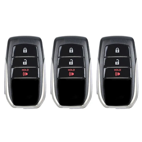 2020-2021 (AFTERMARKET) Smart Keys for Toyota Land | PN: 89904-60X20 | HYQ14FBB-0010 - Pack x3