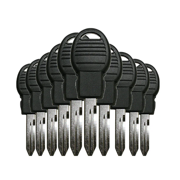 2008-2019 (AFTERMARKET) Transponder Key for Chrysler Dodge Jeep | Y170 - Pack x10