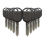 2000-2017 (AFTERMARKET) Transponder Key for Ford Econoline - MKX | H92 / H84 - 4D63 80 Bit Chip - Pack X10