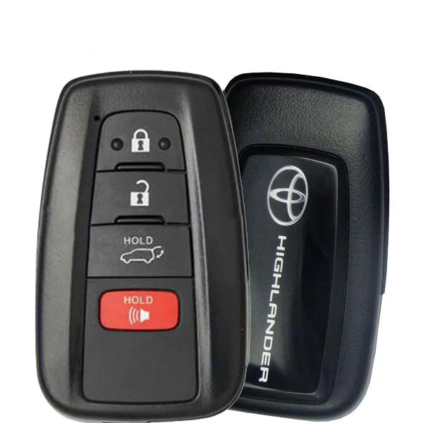 2021-2022 Toyota Highlander / 4-Button Smart Key / PN: 8990H-0E380 / HYQ14FLA (OEM) Hover Image