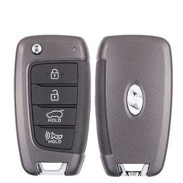 2018-2021 Hyundai Kona / 4-Button Flip Key / PN: 95430 J9500 / OSLOKA-450T (OS) (OEM Refurb) Hover Image
