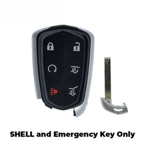 2014-2019 (AFTERMARKET) Smart Key Shell for Cadillac XTS - ATS - CT6 | PN: 13598506 - 13510253 - 13594023