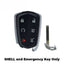 2014-2019 (AFTERMARKET) Smart Key Shell for Cadillac XTS - ATS - CT6 | PN: 13598506 - 13510253 - 13594023