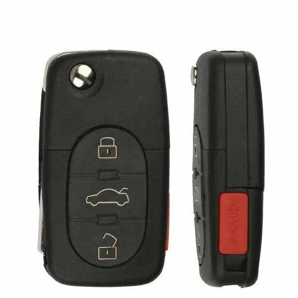 1997-2006 (AFTERMARKET) Remote Flip Keys for Audi A4 - TT - S8 | PN: 4D0837231P | MYT8Z0837231 Hover Image