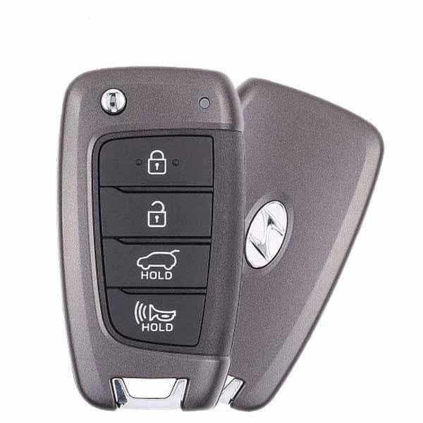 2019-2020 Hyundai Santa Fe / 4-Button Flip Key / PN: 95430-S1000 / TQ8-RKE-4F39 (OEM) Hover Image