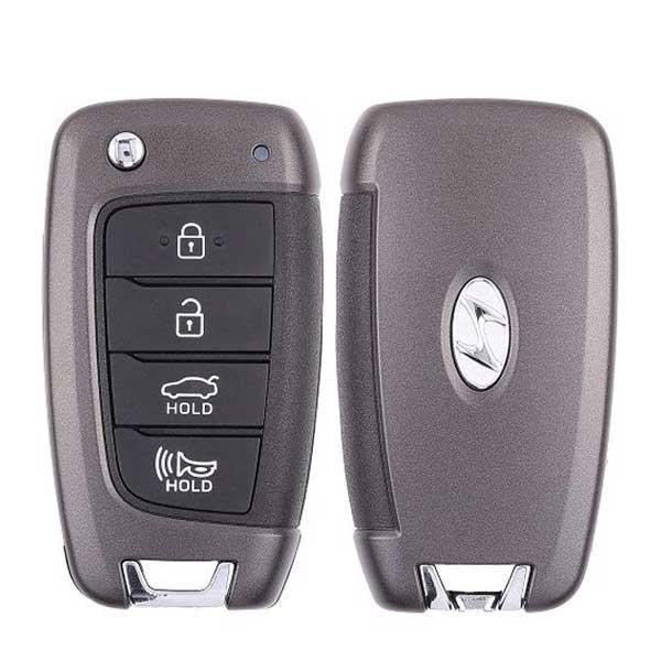2019-2022 Hyundai Sonata / 4-Button Flip Key /  PN: 95430-L1000 / TQ8-RKE-4F40 (OEM REFURB)