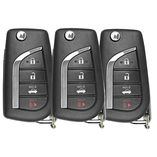 2014-2017 (AFTERMARKET) Remote Flip Keys for Toyota Camry | PN: 89070-02880 | HYQ12BDM  - Pack x3
