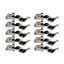 Mailbox Locks - Counter-Clockwise - HL1 Keyway - Keyed Different - US14 Bright Nickel - Pack x10