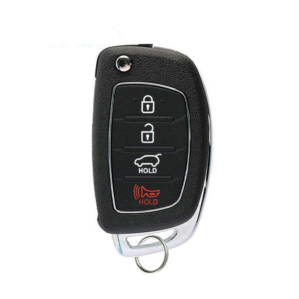 2013-2016 (AFTERMARKET) Flip Key Shell for Hyundai Santa Fe | TQ8-RKE-3F04 Hover Image