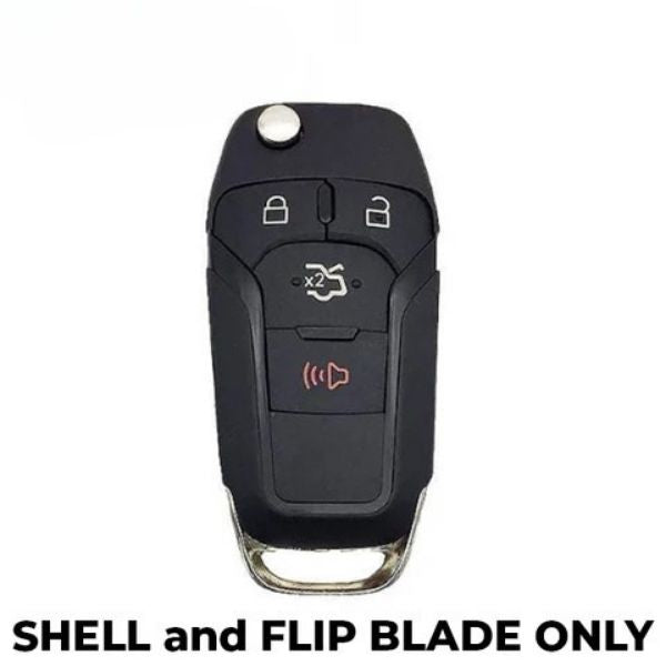 2013-2016 (AFTERMARKET) Flip Key Shell for Ford Fusion | PN: 164-R7986 | N5F-A08TAA Hover Image