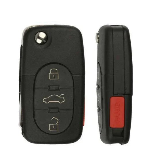 1997-2005 (AFTERMARKET) Remote Flip Keys for Audi S8 - A4 - A8 | PN: 4D0837231E | MYT8Z0837231