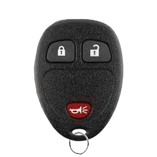 2005-2011 GM / 3-Button Keyless Entry Remote / PN: 15777636 / KOBGT04A (OEM Recase)