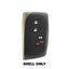 2013-2017 (AFTERMARKET) Smart Key Shell for Lexus LS460 - LS600h - LS600hL | PN: 89904-50K80 - 89904-50N10