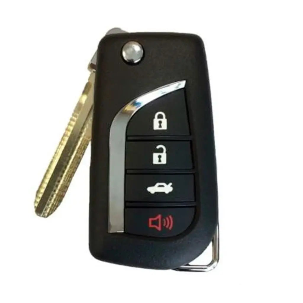 2006-2012 (OEM Refurb) Remote Flip Key for Toyota Camry / Corolla / RAV4 | PN: 89070-06231 / HYQ12BBY