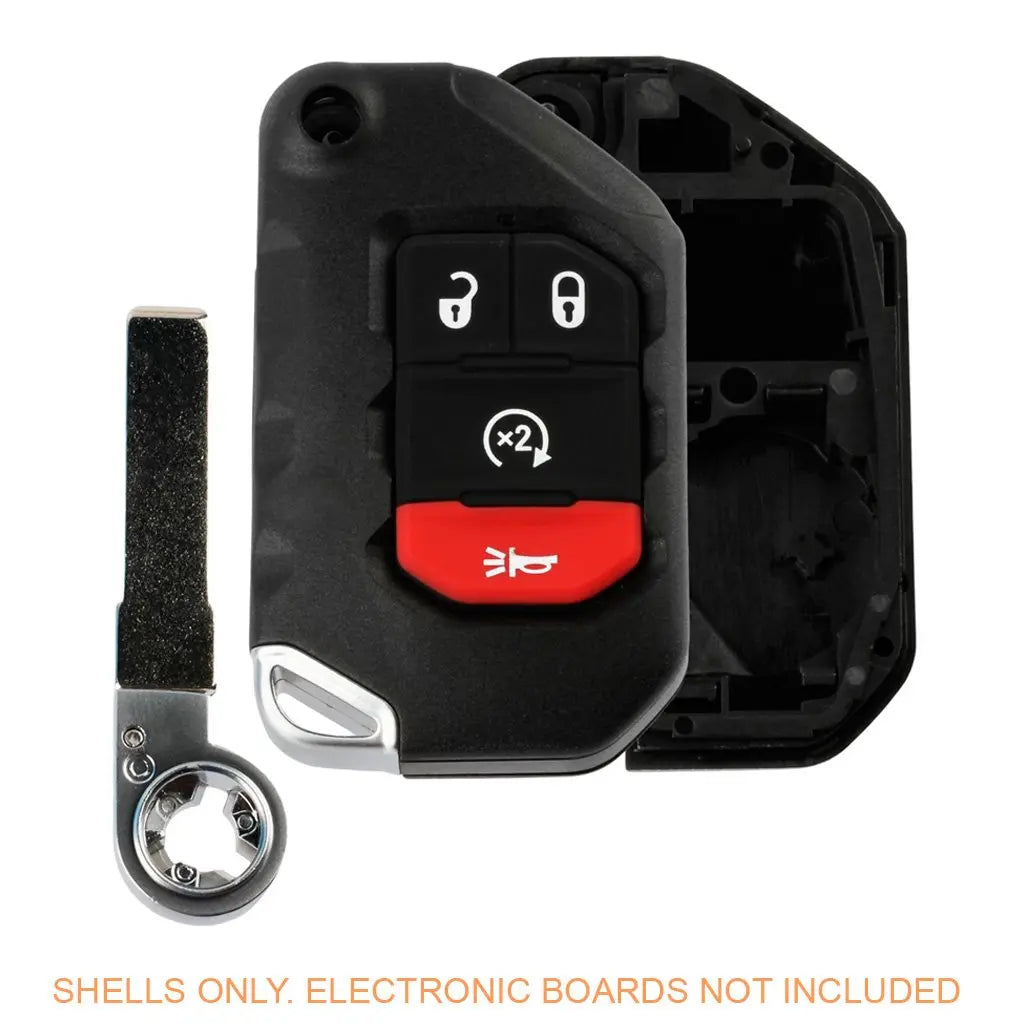 2018-2020 (Aftermarket) Smart Key SHELL for Jeep Wrangle | OHT1130261