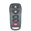 2004-2010 Nissan Quest / 5-Button Keyless Entry Remote / PN: 28268-5Z210 / KBRASTU51 (OEM Recase)