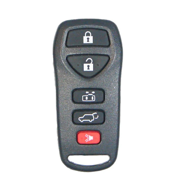 2004-2010 Nissan Quest / 5-Button Keyless Entry Remote / PN: 28268-5Z210 / KBRASTU51 (OEM Recase) Hover Image