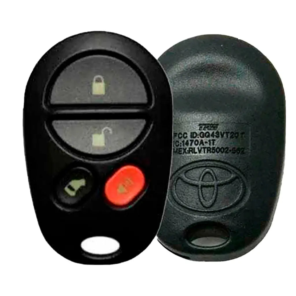 2004-2013 (OEM Refurb) Keyless Entry Remote for Toyota Sienna | PN: 89742-08100 / GQ43VT20T