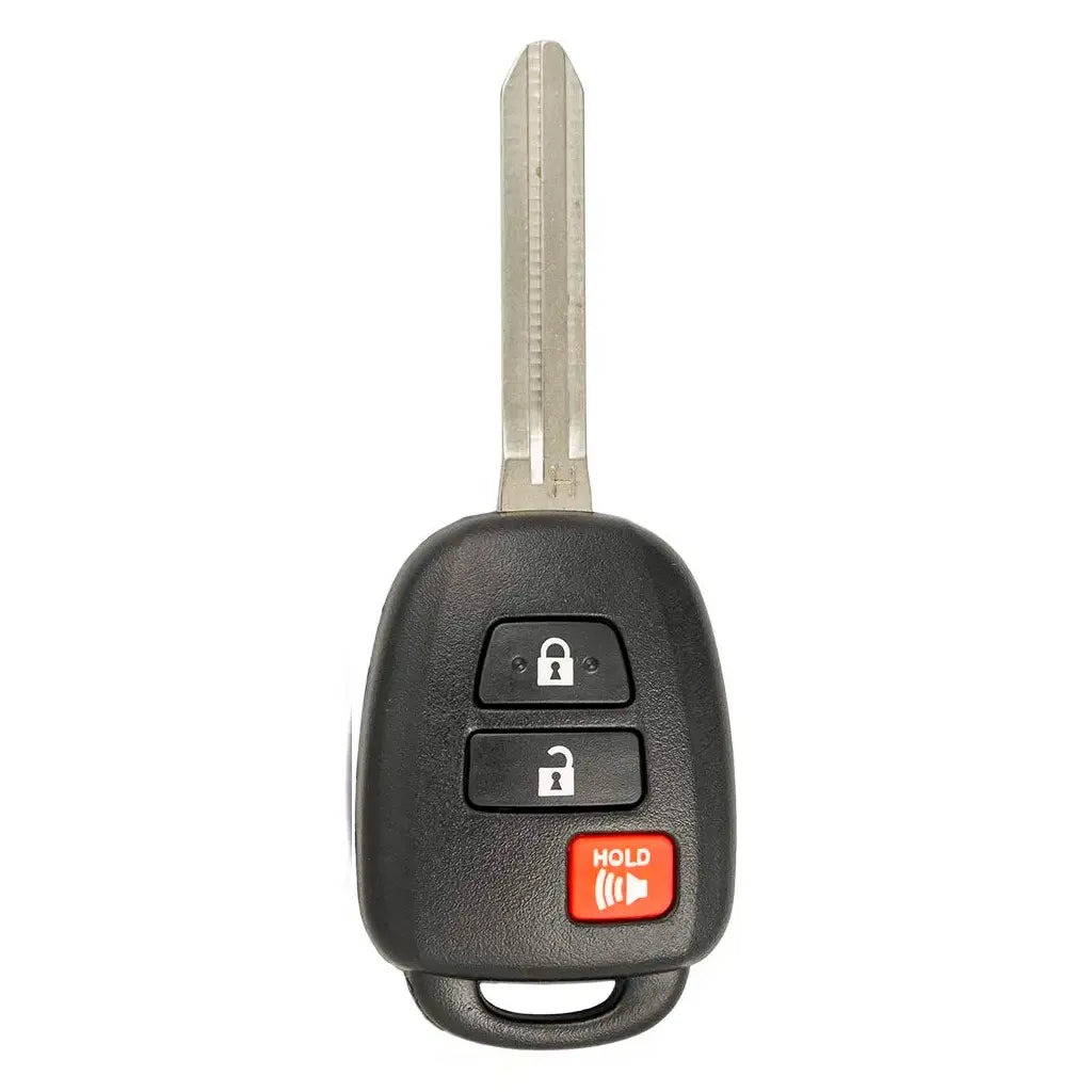2012-2015 (OEM Refurb) Remote Head Key for Toyota PRIUS 'C' | PN: 89070-52F50 / HYQ12BDM