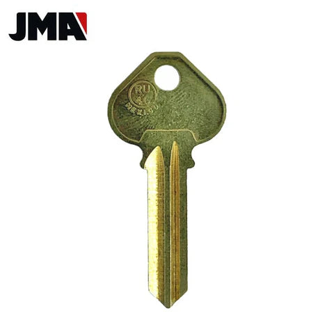 (JMA) RUS-5E Corbin Russwin RU46 / A1011D1 6-Pin Key – Brass Hover Image