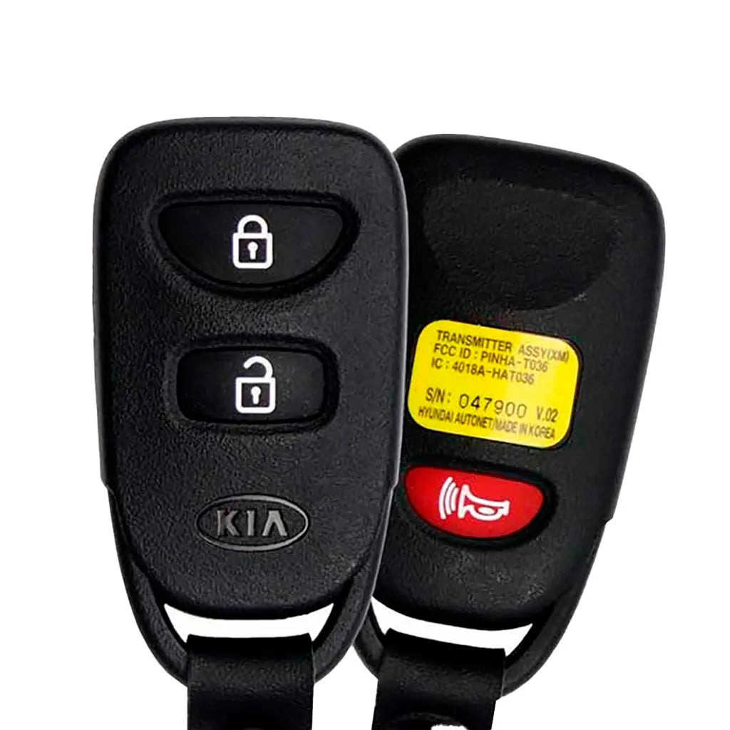 2006-2013 (OEM Refurb) Keyless Entry Remote for Kia Sorento / Rio | PN: 95430-1U000 / PINHA-T036