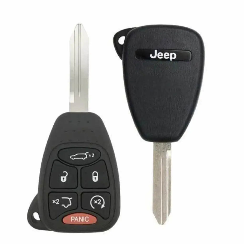 2007-2009 (OEM Refurb) Remote Head Key for Jeep Commander | PN: 68003461AA / OHT692427AA