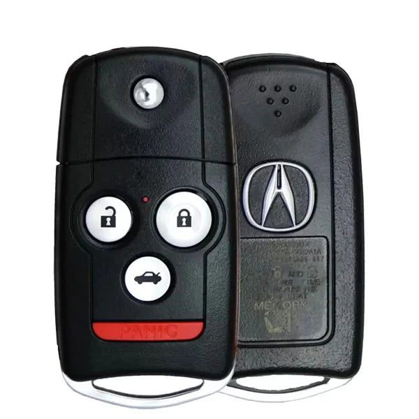 2009-2014 Acura TL / 4-Button Remote Flip Key / PN: 35113-TL0-A00 / MLBHLIK-1T (Driver 1) (OEM) Hover Image