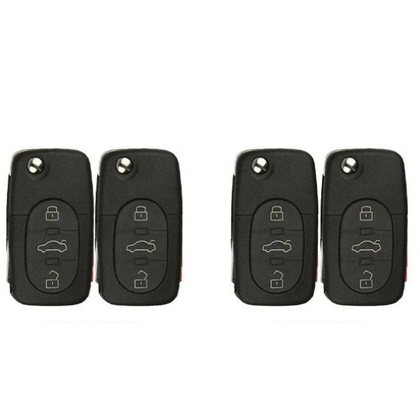 1999-2011 (AFTERMARKET) Remote Flip Keys for Volkswagen Golf | PN: 1K0959753H | NBG92596263  - Pack x4
