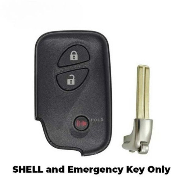 2006-2012 (AFTERMARKET) Smart Key Shell for Lexus LS460 - GS460 | HYQ14AAB - HYQ14ACX - HYQ14AAF