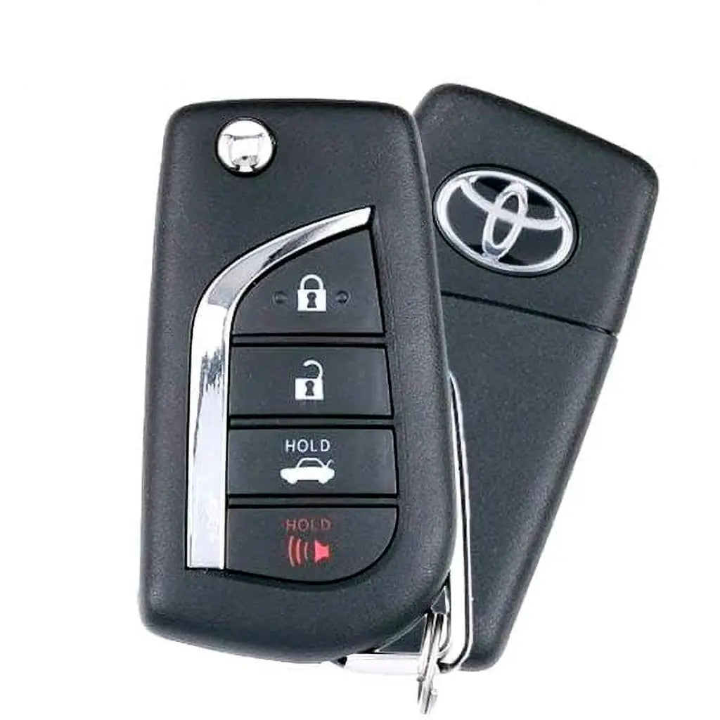 2018-2021 (OEM Refurb) Remote Flip Key for Toyota Camry - Corolla | PN: 89070-33E90/33E91 / HYQ12BFB