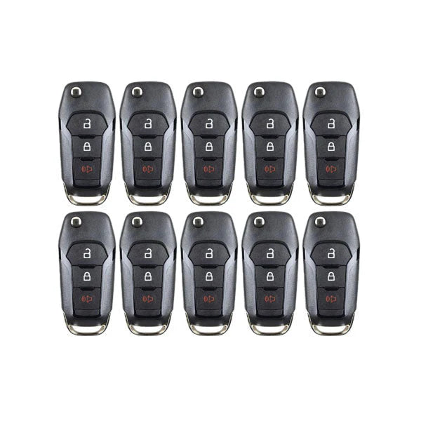 2015-2022 (AFTERMARKET) Remote Flip Keys for Ford Bronco | PN: 164-R8130 | N5F-A08TAA - Pack x50