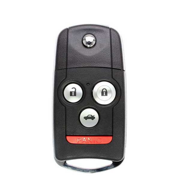 2009-2014 Acura TL, TSX, ZDX / 4-Button Remote Flip Key / PN: 35113-TK4-A00 / MLBHLIK-1T (AFTERMARKET)
